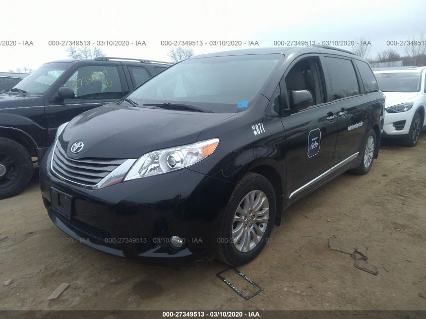 2016 TOYOTA SIENNA XLE/XLE AAS/LTD 5TDYK3DC4GS744940