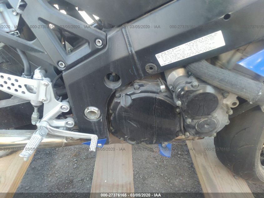 2005 SUZUKI GSX-R600 K JS1GN7CA552101151