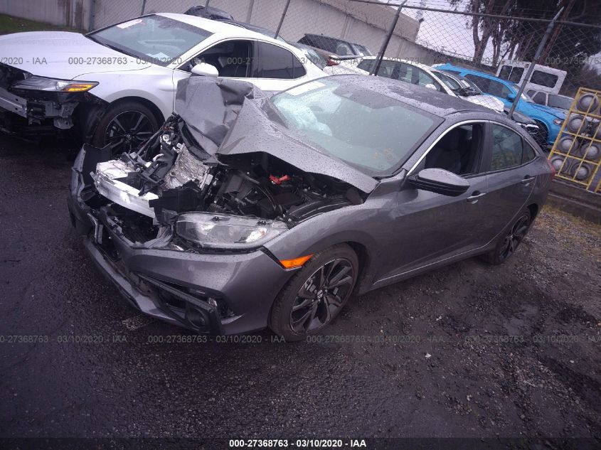 2020 HONDA CIVIC SEDAN SPORT 2HGFC2F81LH516413