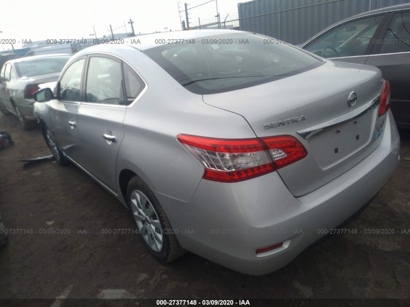 2013 NISSAN SENTRA SV 3N1AB7AP5DL713958