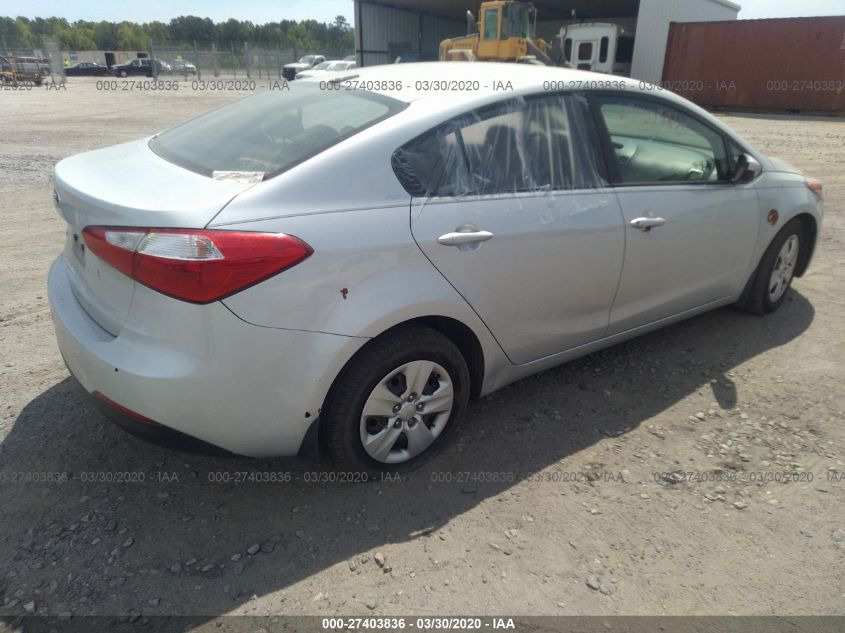 2015 KIA FORTE LX KNAFK4A6XF5330736