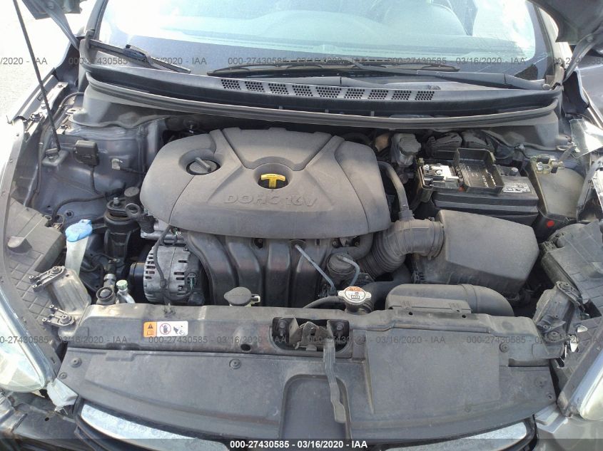 2013 HYUNDAI ELANTRA LIMITED 5NPDH4AE9DH427665