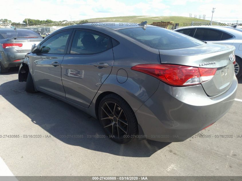 2013 HYUNDAI ELANTRA LIMITED 5NPDH4AE9DH427665