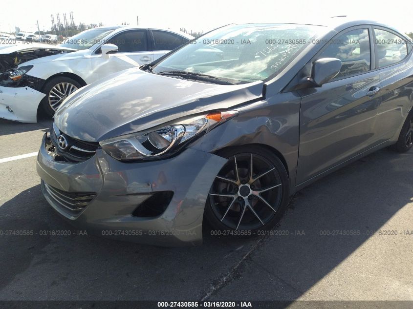 2013 HYUNDAI ELANTRA LIMITED 5NPDH4AE9DH427665