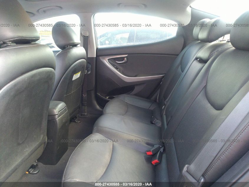 2013 HYUNDAI ELANTRA LIMITED 5NPDH4AE9DH427665