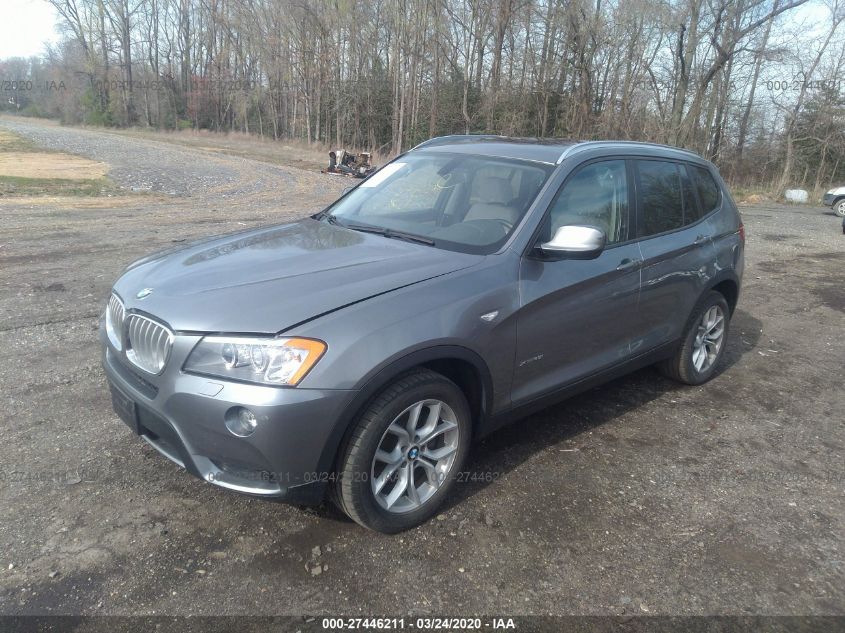 2014 BMW X3 XDRIVE35I 5UXWX7C51EL983894