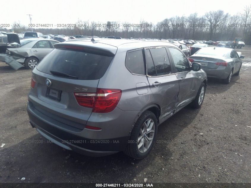 2014 BMW X3 XDRIVE35I 5UXWX7C51EL983894