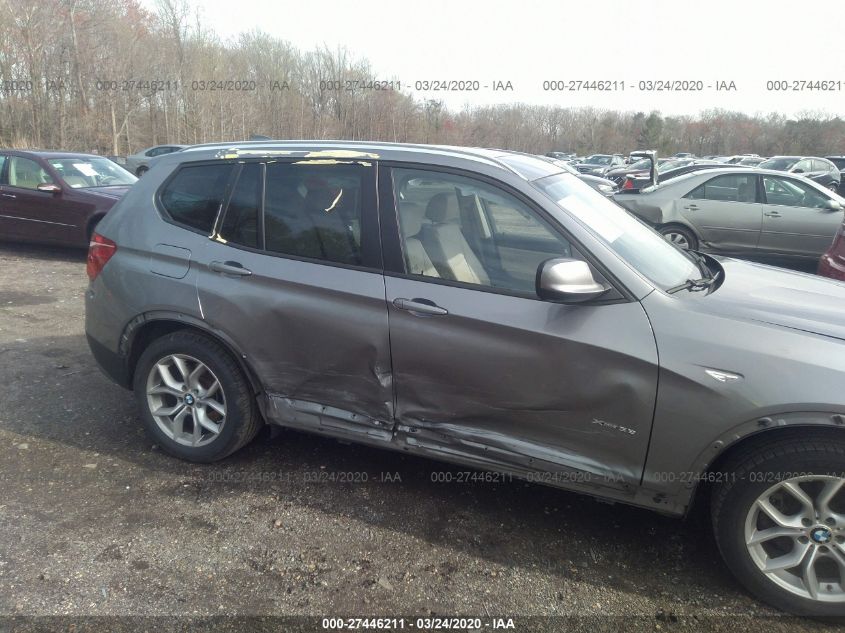 2014 BMW X3 XDRIVE35I 5UXWX7C51EL983894