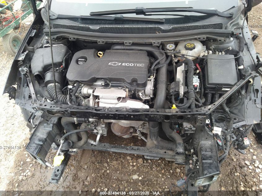 2016 CHEVROLET CRUZE LT 1G1BE5SM2G7258599