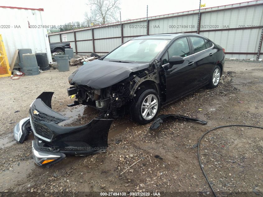 2016 CHEVROLET CRUZE LT 1G1BE5SM2G7258599