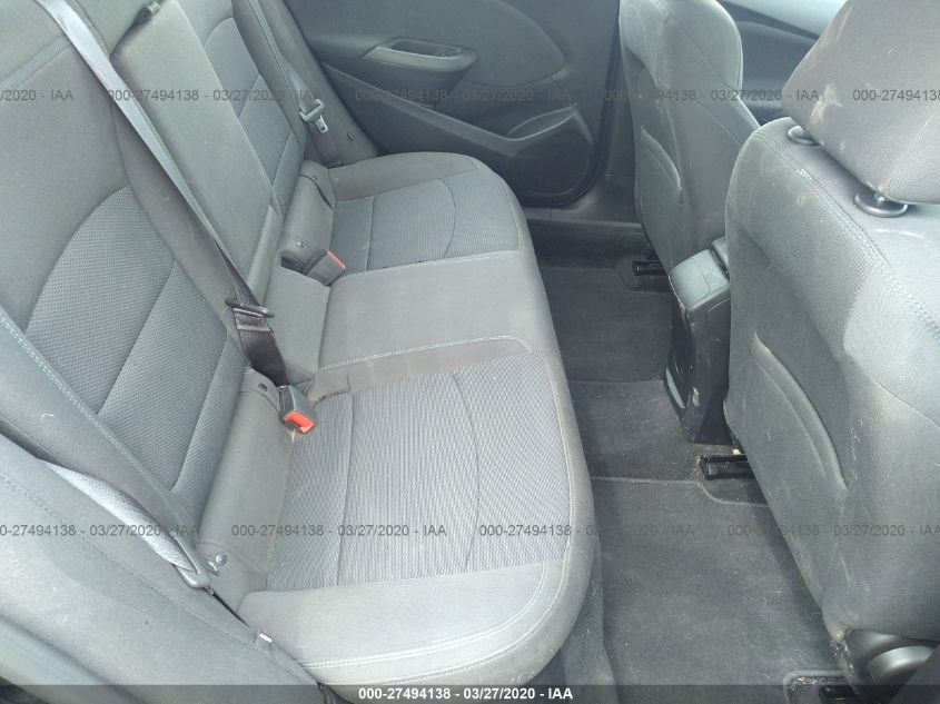 2016 CHEVROLET CRUZE LT 1G1BE5SM2G7258599