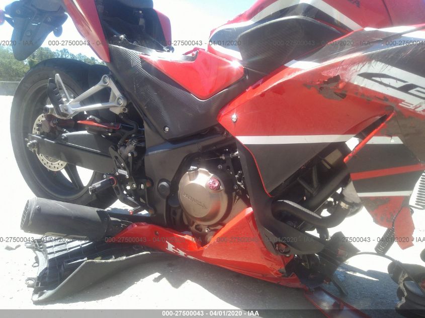 2017 HONDA CBR300 R MLHNC5108H5300079