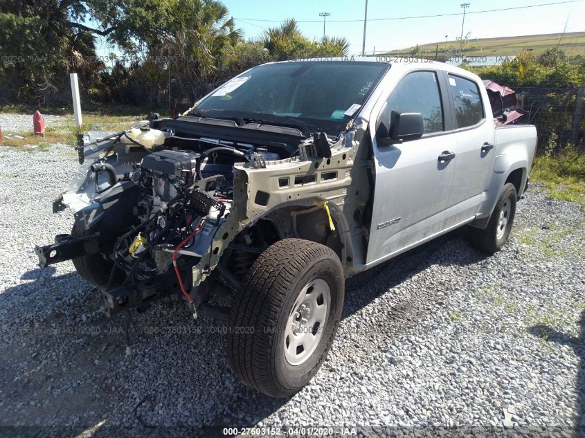 2019 CHEVROLET COLORADO 2WD WORK TRUCK 1GCGSBEA1K1167809