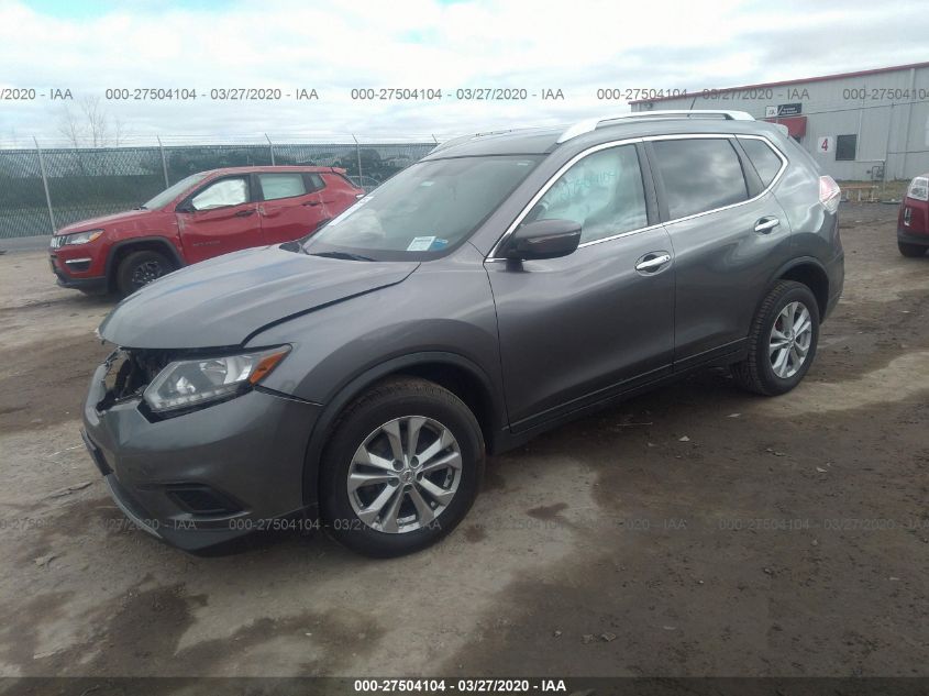 2015 NISSAN ROGUE SV KNMAT2MT2FP559612