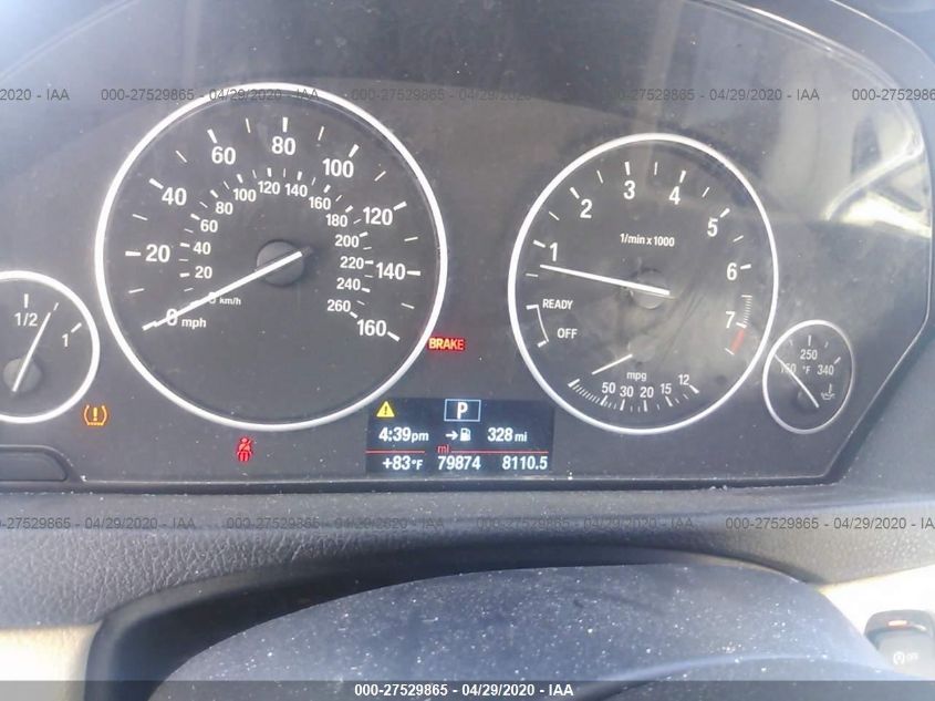 2015 BMW 328 I WBA3A5G57FNS91534