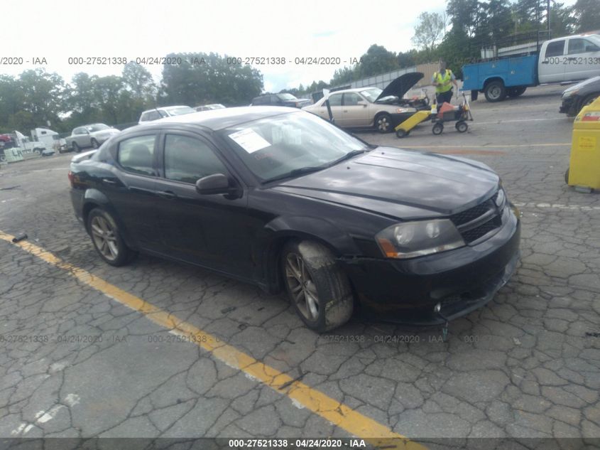 2013 DODGE AVENGER SXT 1C3CDZCB2DN615987