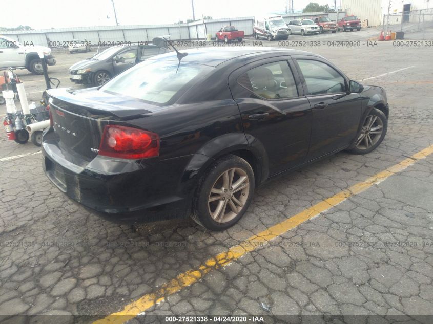 2013 DODGE AVENGER SXT 1C3CDZCB2DN615987