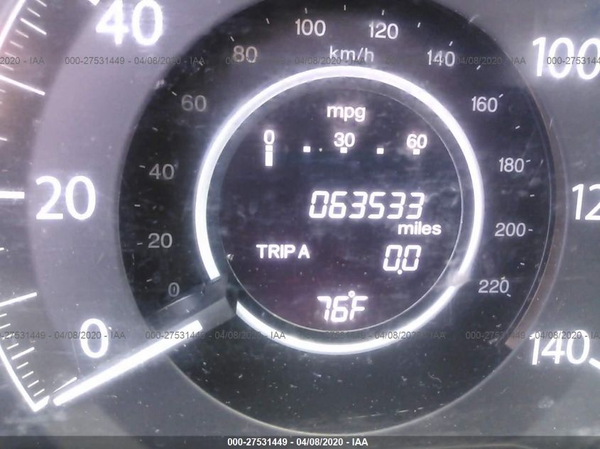 2014 HONDA CR-V LX 3CZRM3H32EG709215