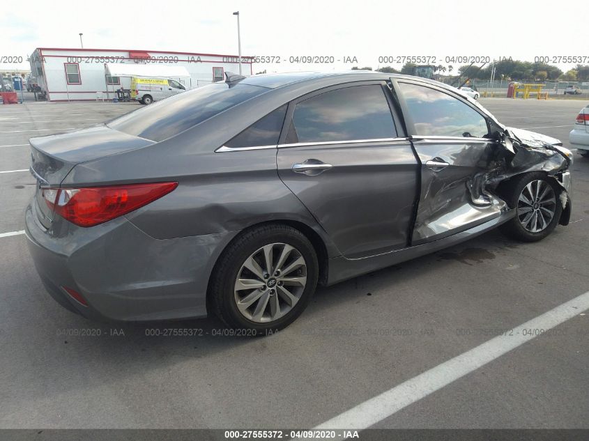 2014 HYUNDAI SONATA SE/LIMITED 5NPEC4AC5EH886582