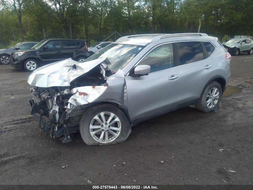 2015 NISSAN ROGUE SV KNMAT2MV7FP503456