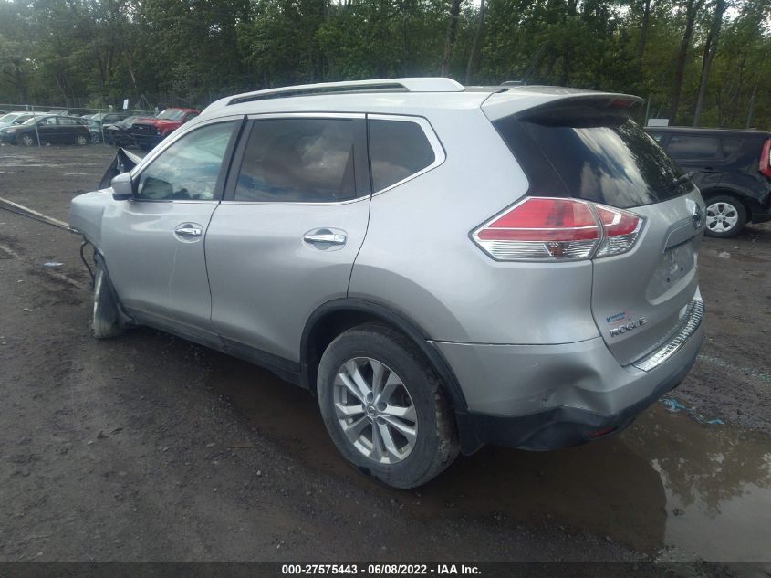 2015 NISSAN ROGUE SV KNMAT2MV7FP503456
