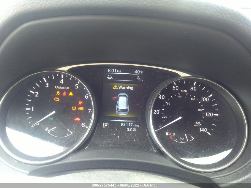 2015 NISSAN ROGUE SV KNMAT2MV7FP503456