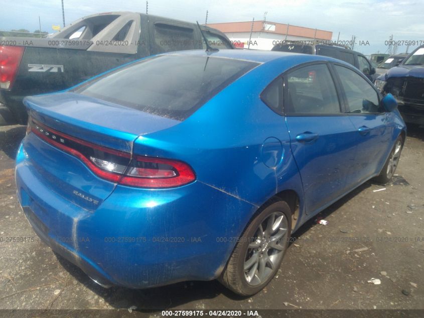 2015 DODGE DART SXT 1C3CDFBB1FD174006