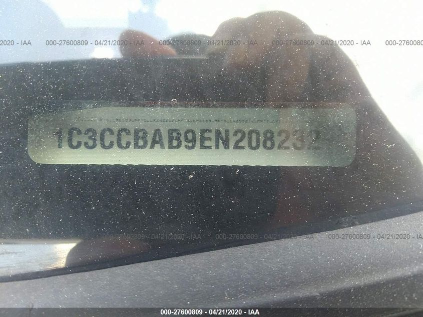 2014 CHRYSLER 200 LX 1C3CCBAB9EN208232