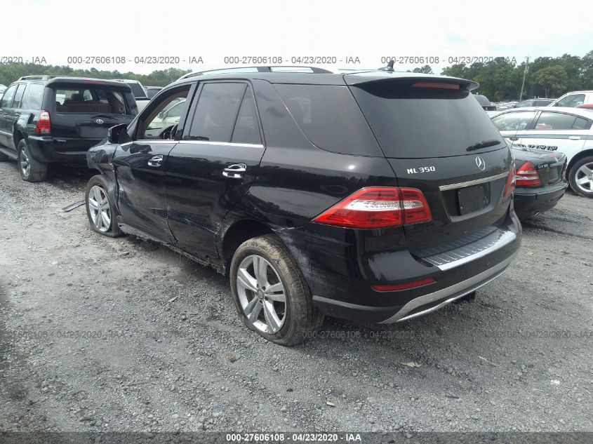 2015 MERCEDES-BENZ M-CLASS ML 350 4JGDA5JB8FA611579