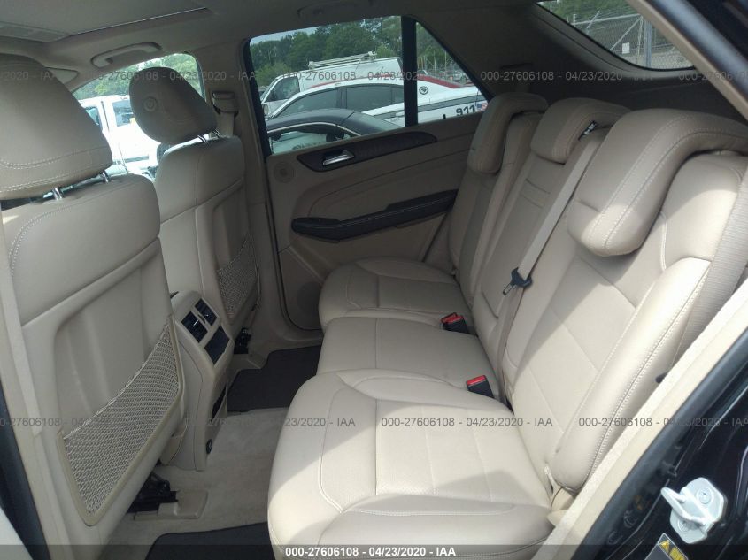 2015 MERCEDES-BENZ M-CLASS ML 350 4JGDA5JB8FA611579