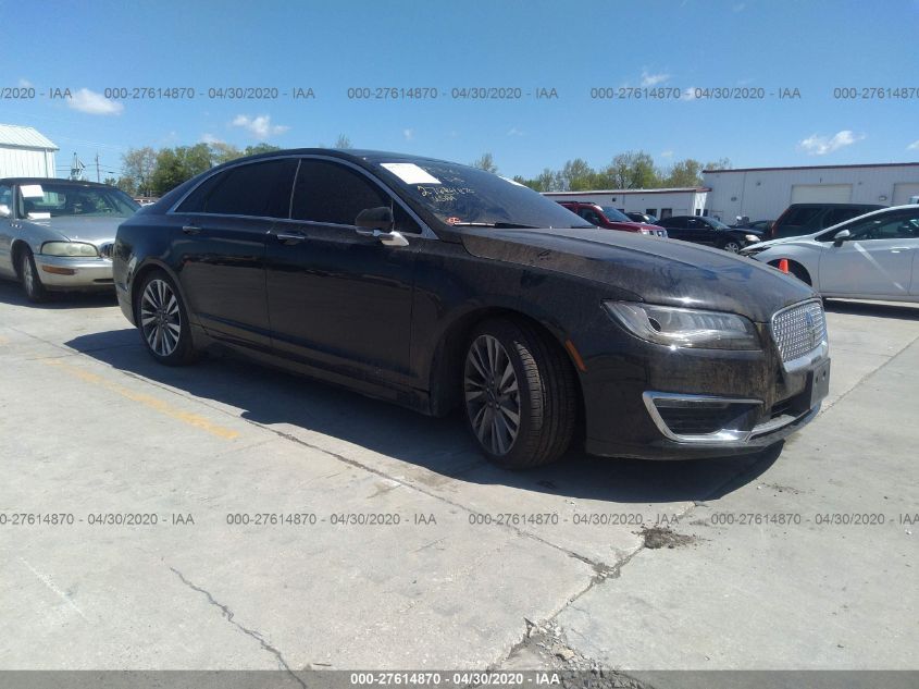 2017 LINCOLN MKZ HYBRID RESERVE 3LN6L5MU7HR601652