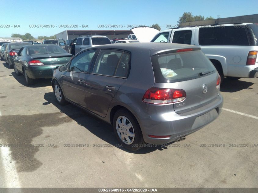 2013 VOLKSWAGEN GOLF WVWDB7AJXDW010100
