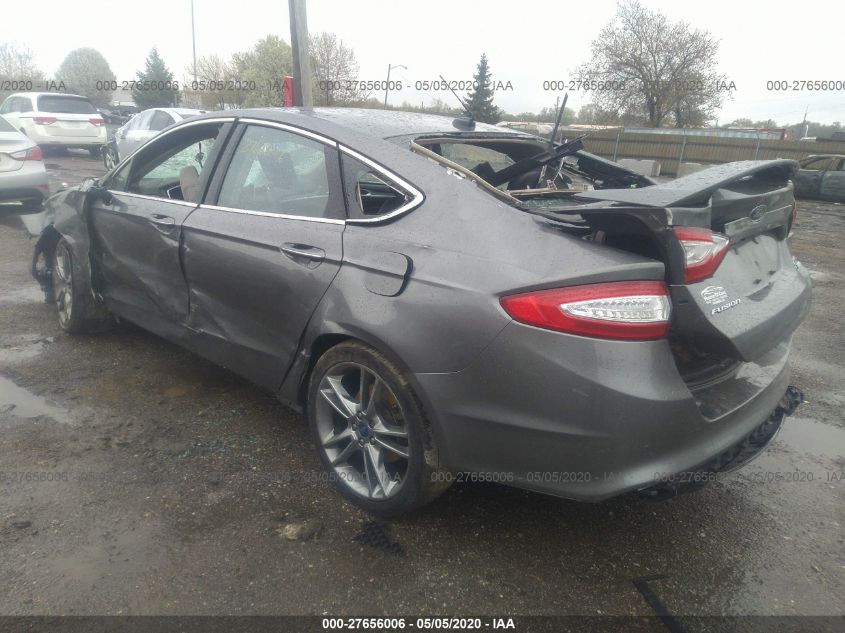 2013 FORD FUSION TITANIUM 3FA6P0K98DR181264