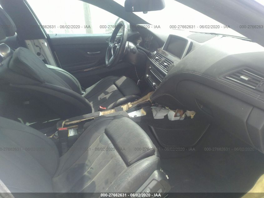 2015 BMW 6 SERIES 640I WBA6A0C58FD318011