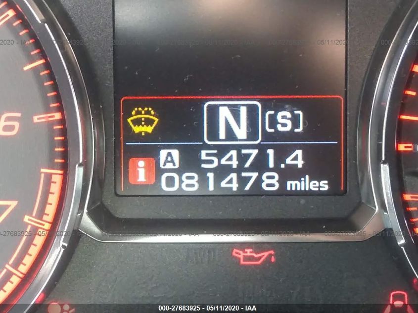 2015 SUBARU WRX PREMIUM JF1VA1D67F8821362
