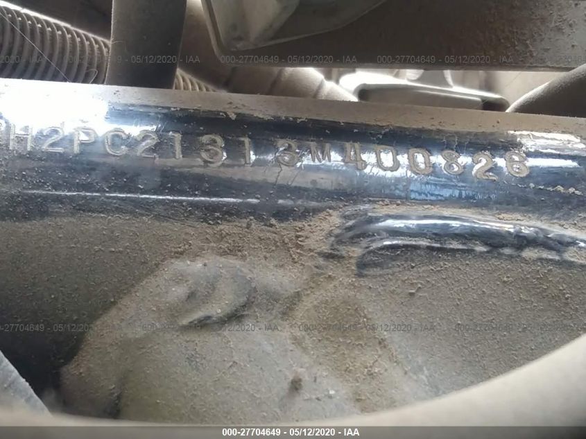 2003 HONDA VT600 CD JH2PC21313M400826