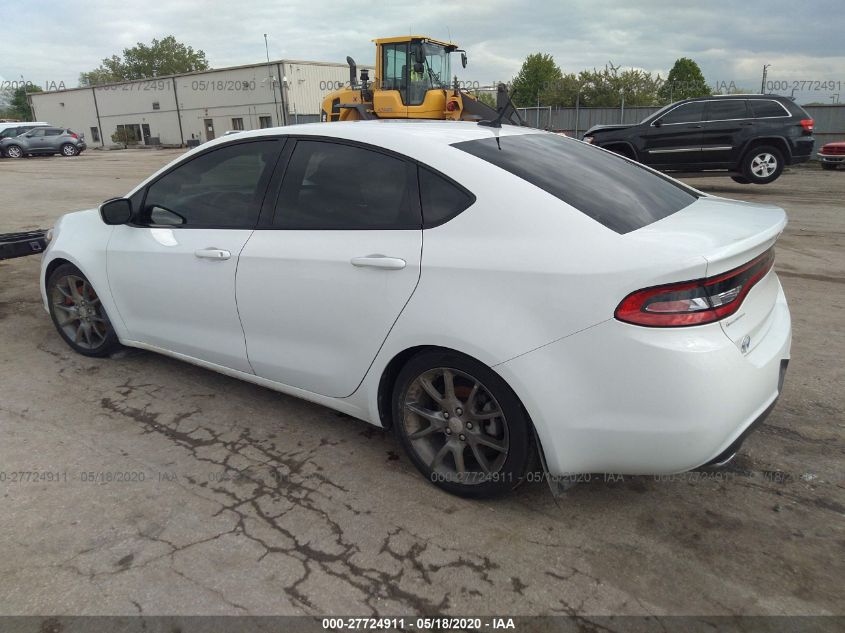 2013 DODGE DART RALLYE 1C3CDFBH1DD261941