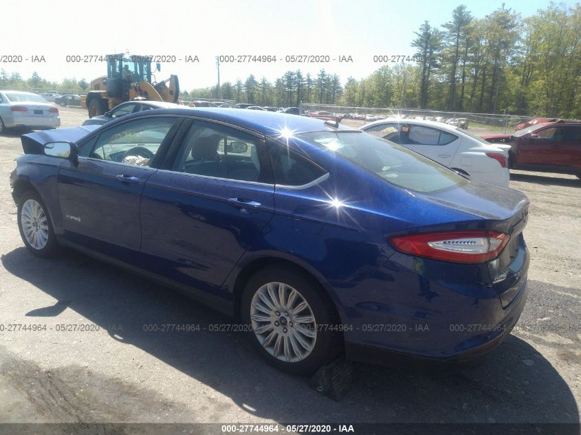 2014 FORD FUSION S HYBRID 3FA6P0UUXER359968