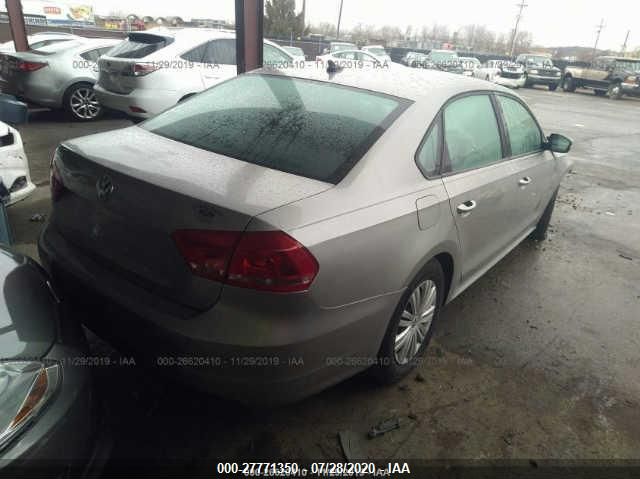 2014 VOLKSWAGEN PASSAT S 1VWAP7A37EC025594