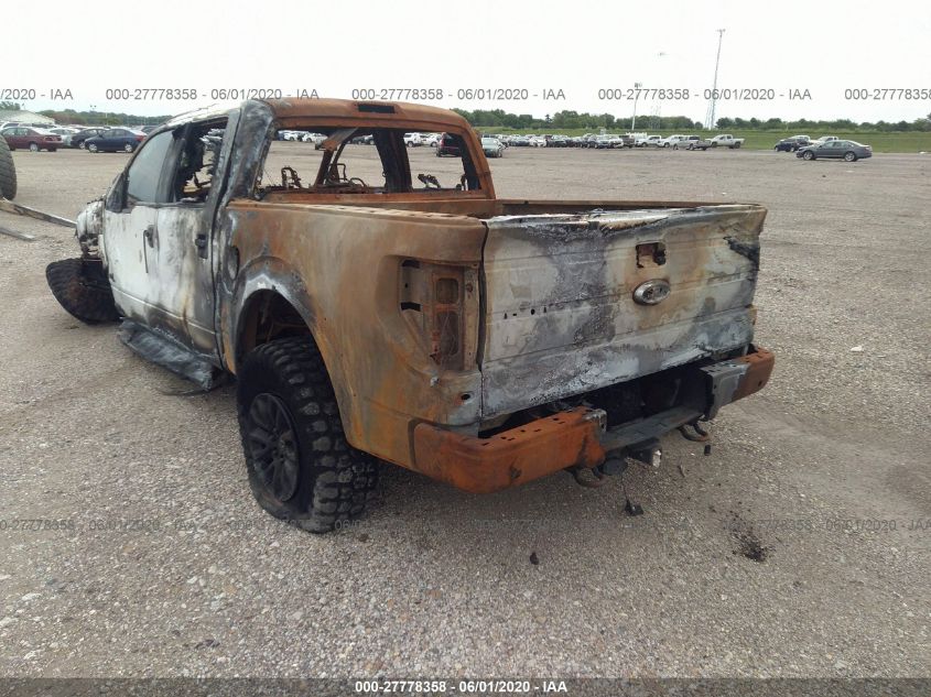 2013 FORD F-150 SVT RAPTOR 1FTFW1R62DFC79816