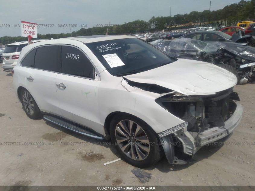 2014 ACURA MDX TECH PKG 5FRYD4H48EB014662