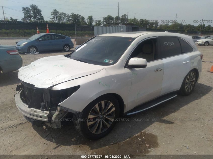 2014 ACURA MDX TECH PKG 5FRYD4H48EB014662