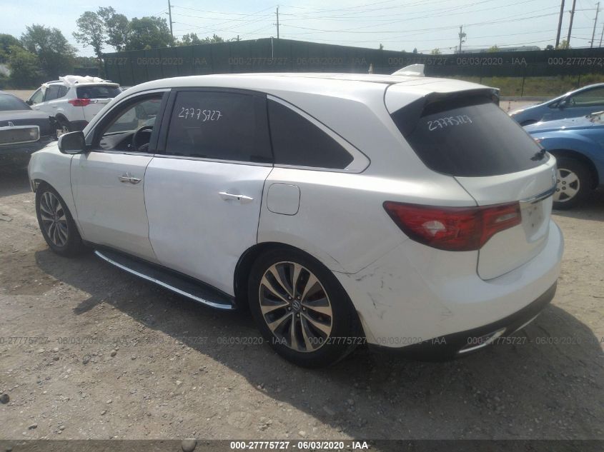 2014 ACURA MDX TECH PKG 5FRYD4H48EB014662