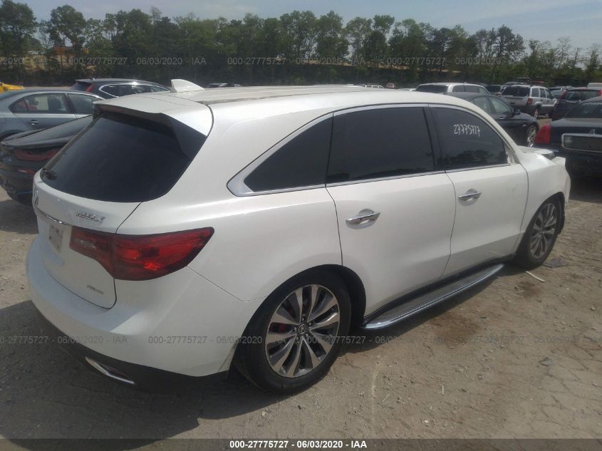 2014 ACURA MDX TECH PKG 5FRYD4H48EB014662