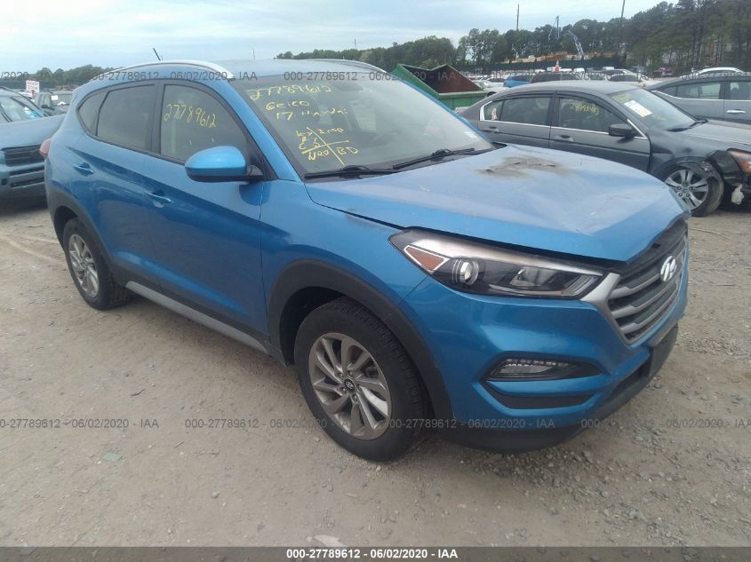 2017 HYUNDAI TUCSON LIMITED/SPORT AND ECO/SE KM8J3CA48HU535530