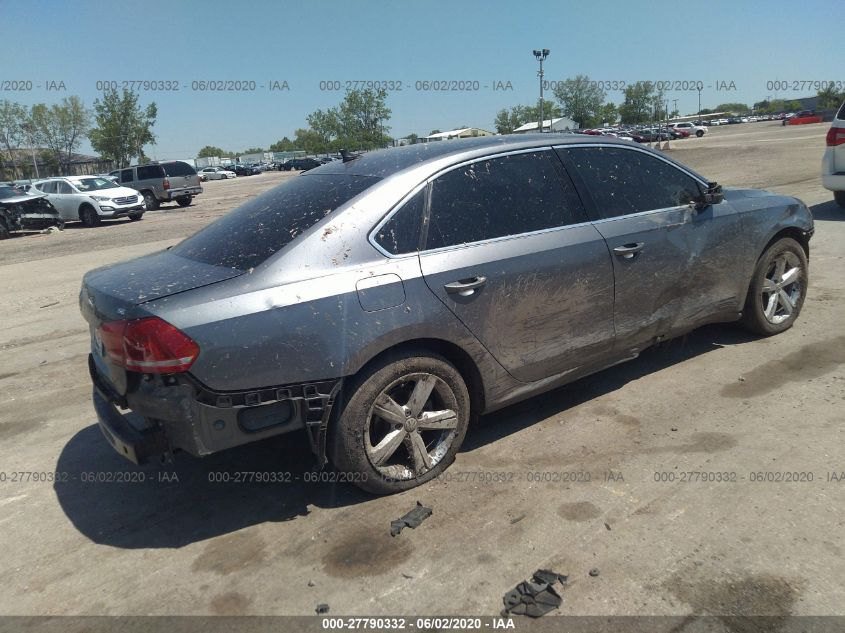 2013 VOLKSWAGEN PASSAT SE 1VWBP7A3XDC017265
