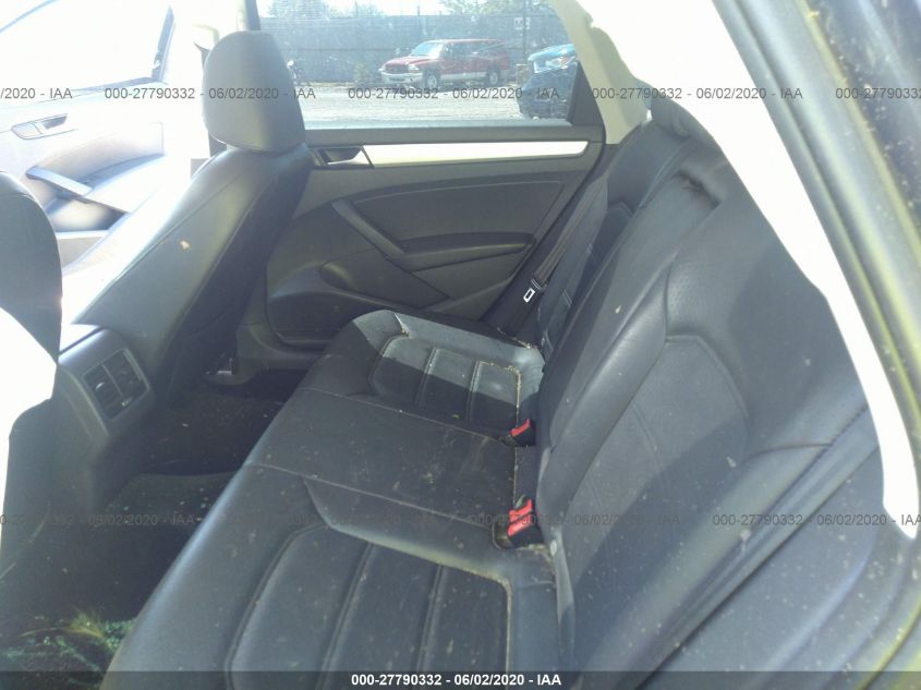 2013 VOLKSWAGEN PASSAT SE 1VWBP7A3XDC017265