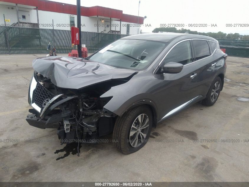 2019 NISSAN MURANO S 5N1AZ2MS4KN144329