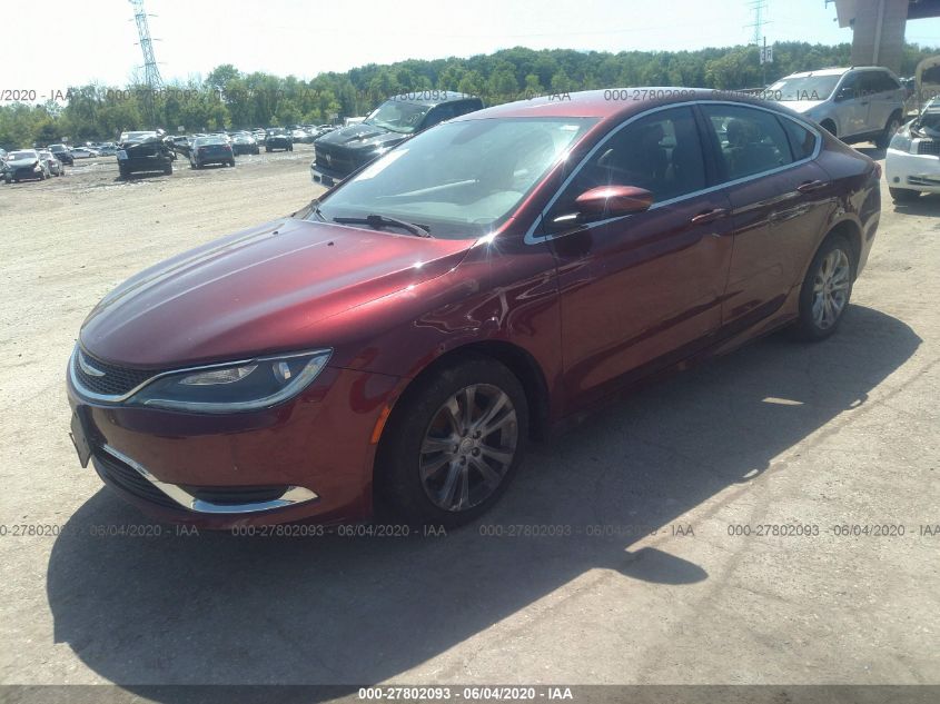 2015 CHRYSLER 200 LIMITED 1C3CCCAB6FN662428