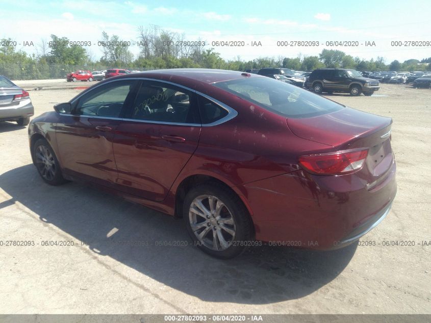 2015 CHRYSLER 200 LIMITED 1C3CCCAB6FN662428